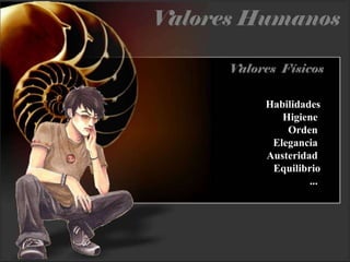 Habilidades Higiene  Orden  Elegancia  Austeridad  Equilibrio ...  