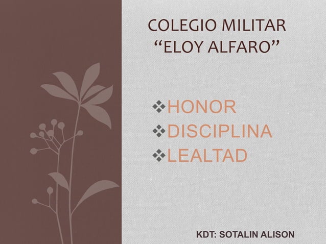 Comil1 VALORES COMIL 1 | PPT