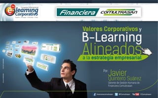 Valores corporativos & B-learning por Javier Quintero de Comultrasan