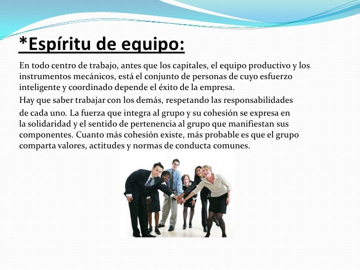 Valores del espíritu emprendedor