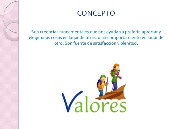 Valores humanos