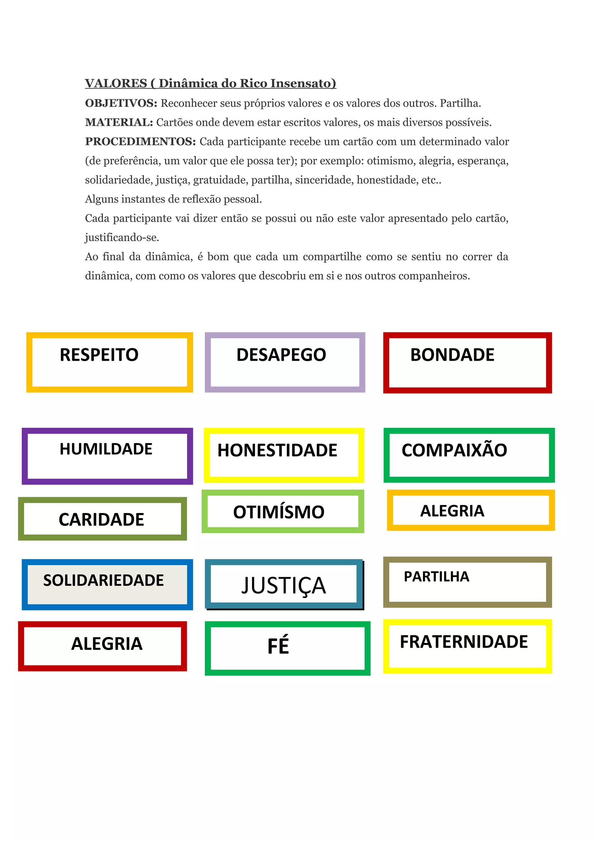 Morasis Valores morais | PDF