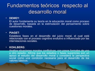 Valores morales