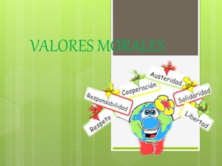 VALORES MORALES
 