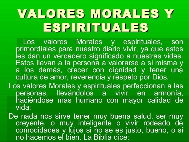 Valores Morales Y Eticos - Image Mag