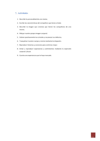 1
7. Actividades
 