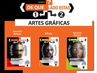 ARTES GRÁFICASAnuncio RevistaAficheAnuncio Prensa