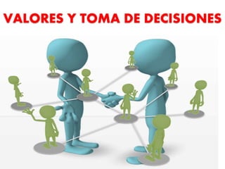 VALORES Y TOMA DE DECISIONES
 