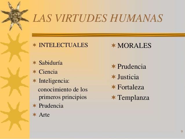 Valores y virtudes