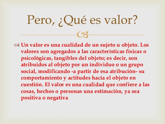 Valor humano