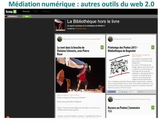 Médiation numérique : autres outils du web 2.0
 