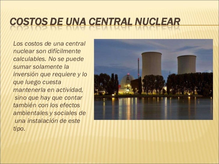 Valorizacion De Una Central Nuclear