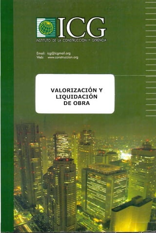 VALORIZACION Y LIQUIDACION DE OBRAS, MIGUEL SALINAS.pdf