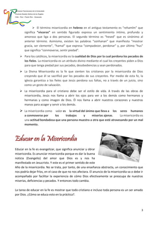 Hermanas Franciscanas de la Inmaculada
Provincia Nuestra Señora de los Ángeles
Chile - Perú - Puerto Rico - Venezuela
3
 ...