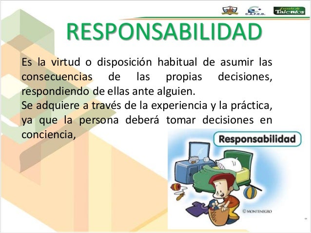 Valor responsabilidad