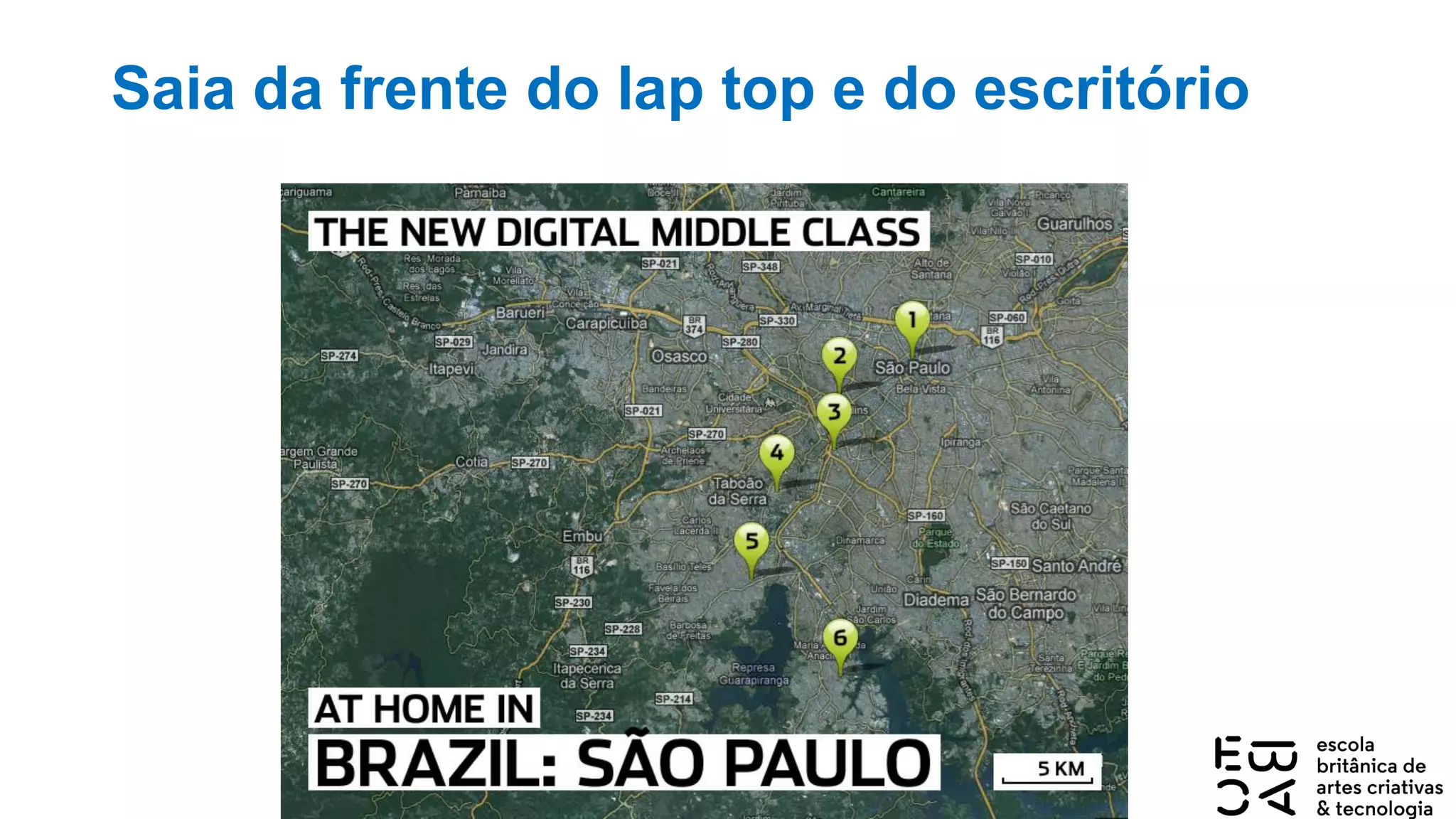 Saia da frente do lap top e do escritório
 