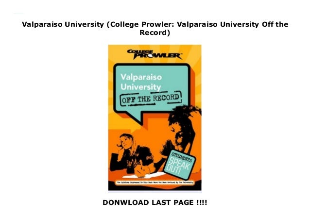 Valparaiso University College Prowler Valparaiso - 
