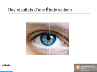 Des résultats d’une Étude valtech
 