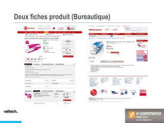Deux fiches produit (Bureautique)
 
