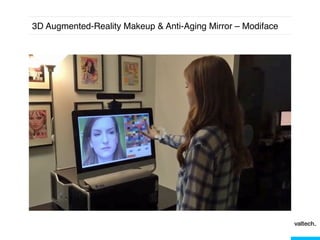 3D Augmented-Reality Makeup & Anti-Aging Mirror – Modiface !

 