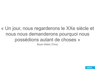 « La confiance est la monnaie 
d'échange qui fait la valeur » 
Brian Chesky, fondateur d’Airbnb 
 