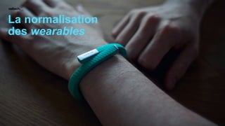 La normalisation
des wearables
 