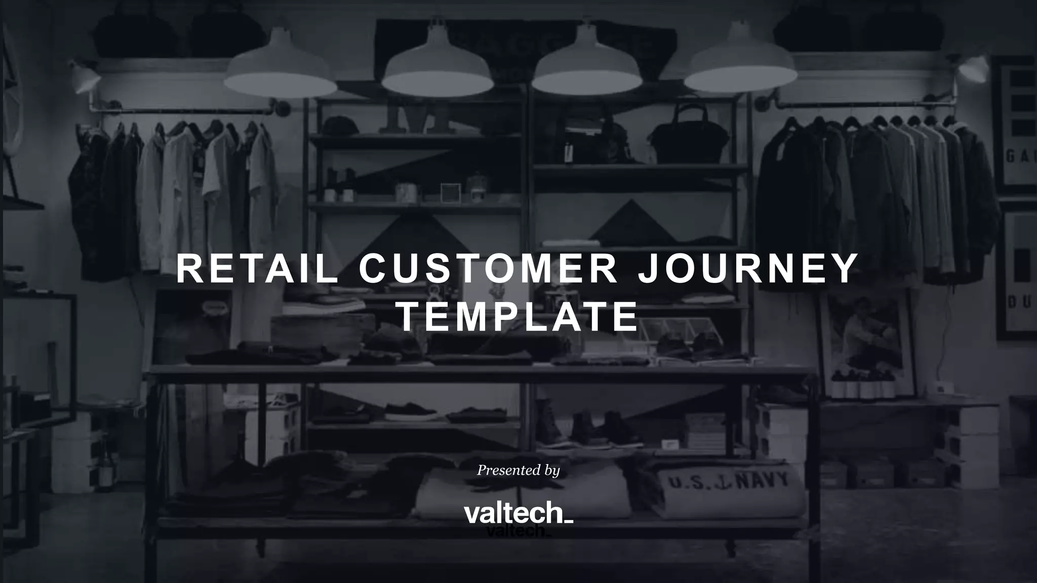 Valtech Retail Customer Journey Template | PPT