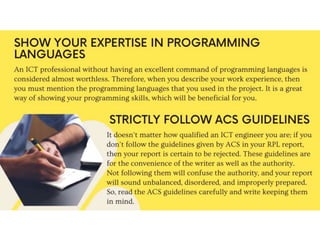 Valuable Tips To Write A Perfect ACS RPL Australia Report