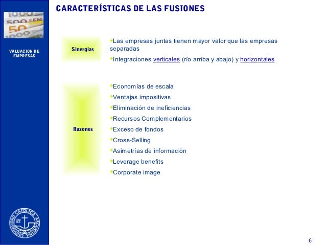 u7 fusiones y adquisiciones valuación de empresas cash flow discounted