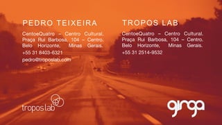 PEDRO	
  TEIXEIRA	
  
pedro@troposlab.com	
  
 