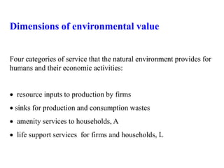 Environmental Value Example Valuation.ppt