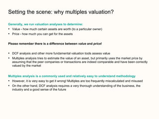 Valuation for beginners ii | PPT