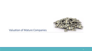Valuation of Mature Companies
11
 
