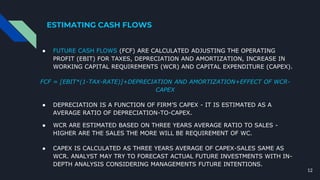 Capx Function Case Study: Valuation of walt disney | PPTX