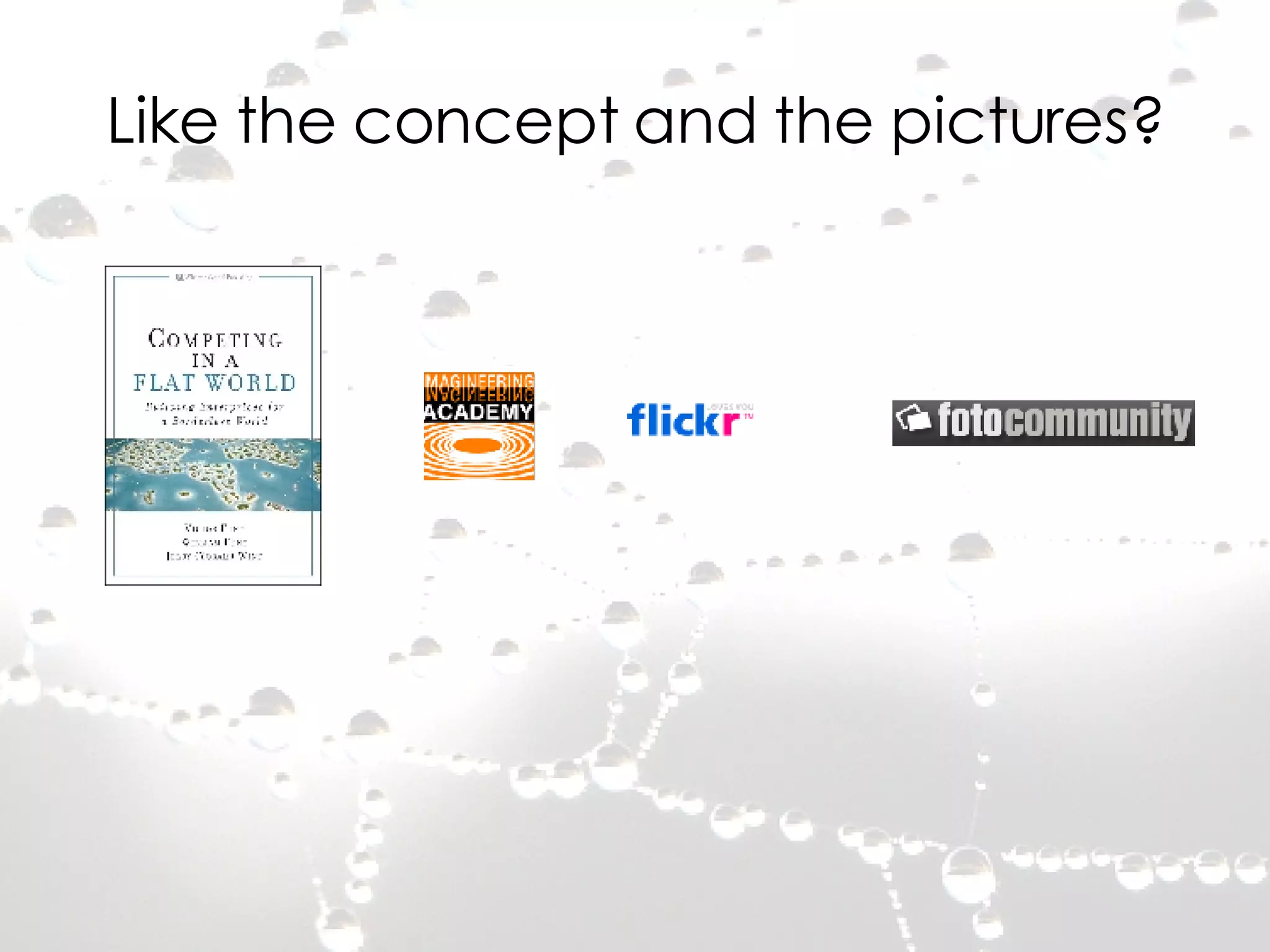 Like the concept and the pictures? 