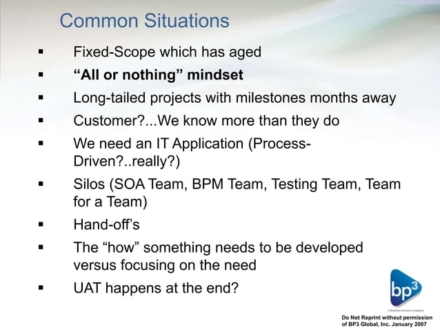 Value Driven Over Plan Driven | PPT