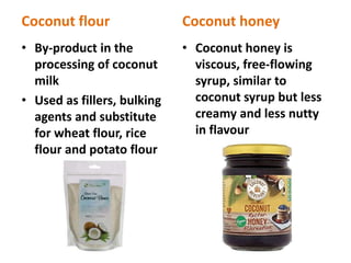 Value added products from coconut | PPTX