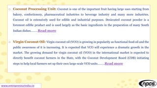 Value Added Products from Coconut (Coconut Processing: Coconut Oil ...