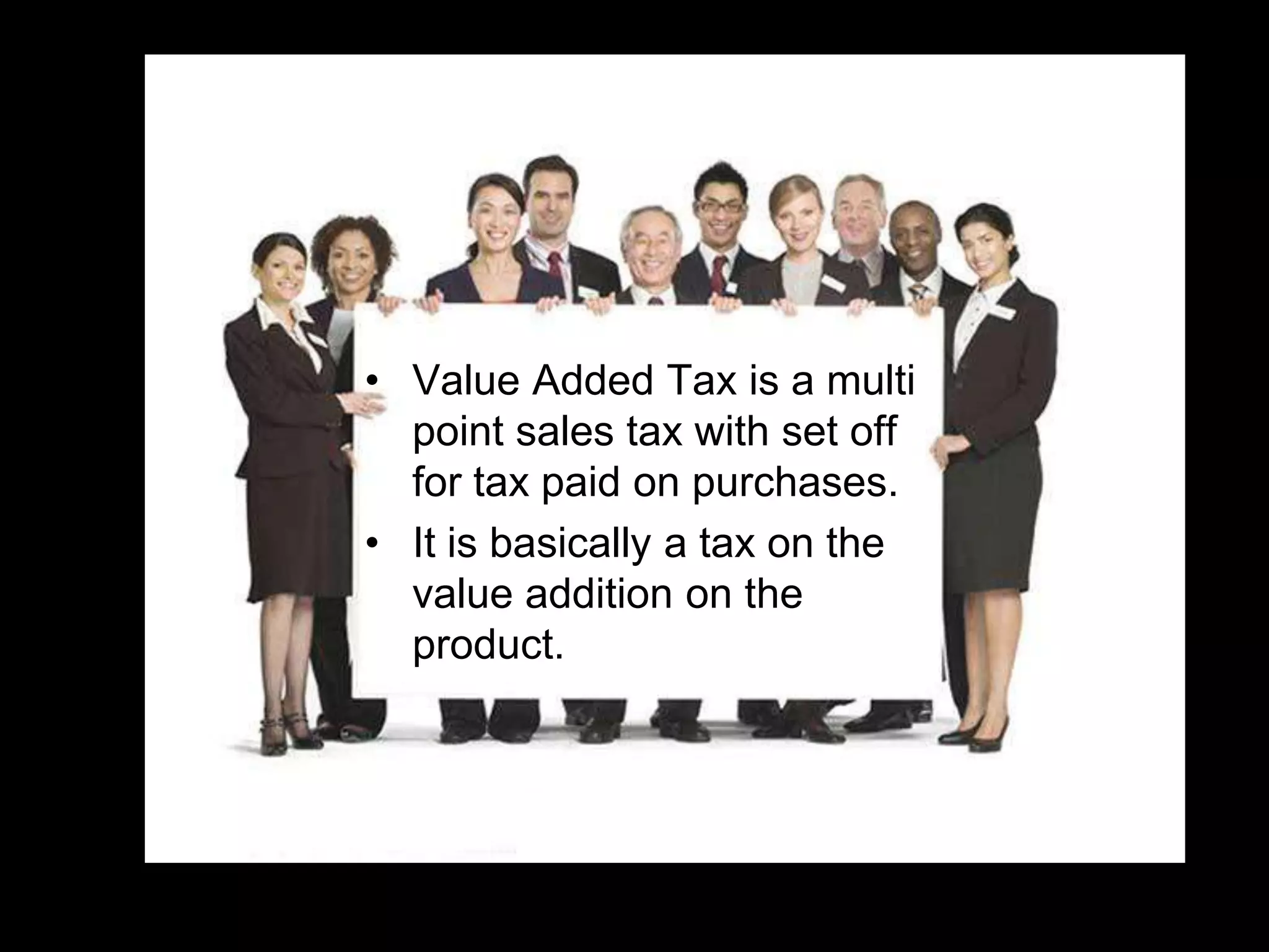 How does VAT affect  India.