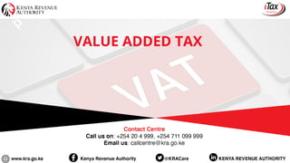 VALUE ADDED TAX
 