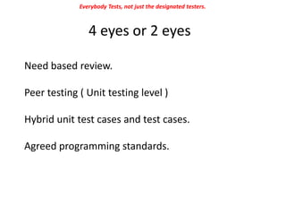Value added testing (VAT) | PPTX