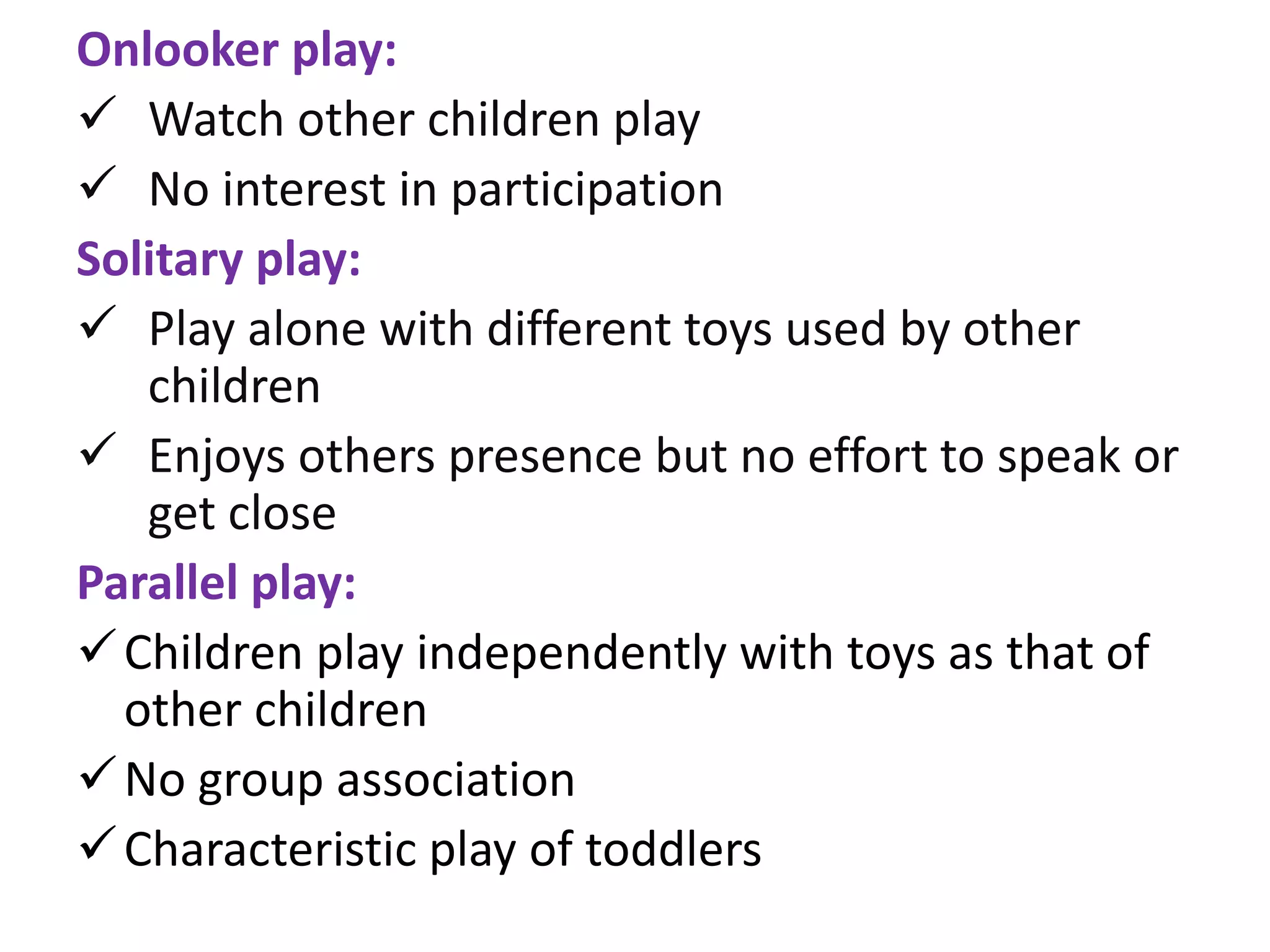 Value and selection of play PPT