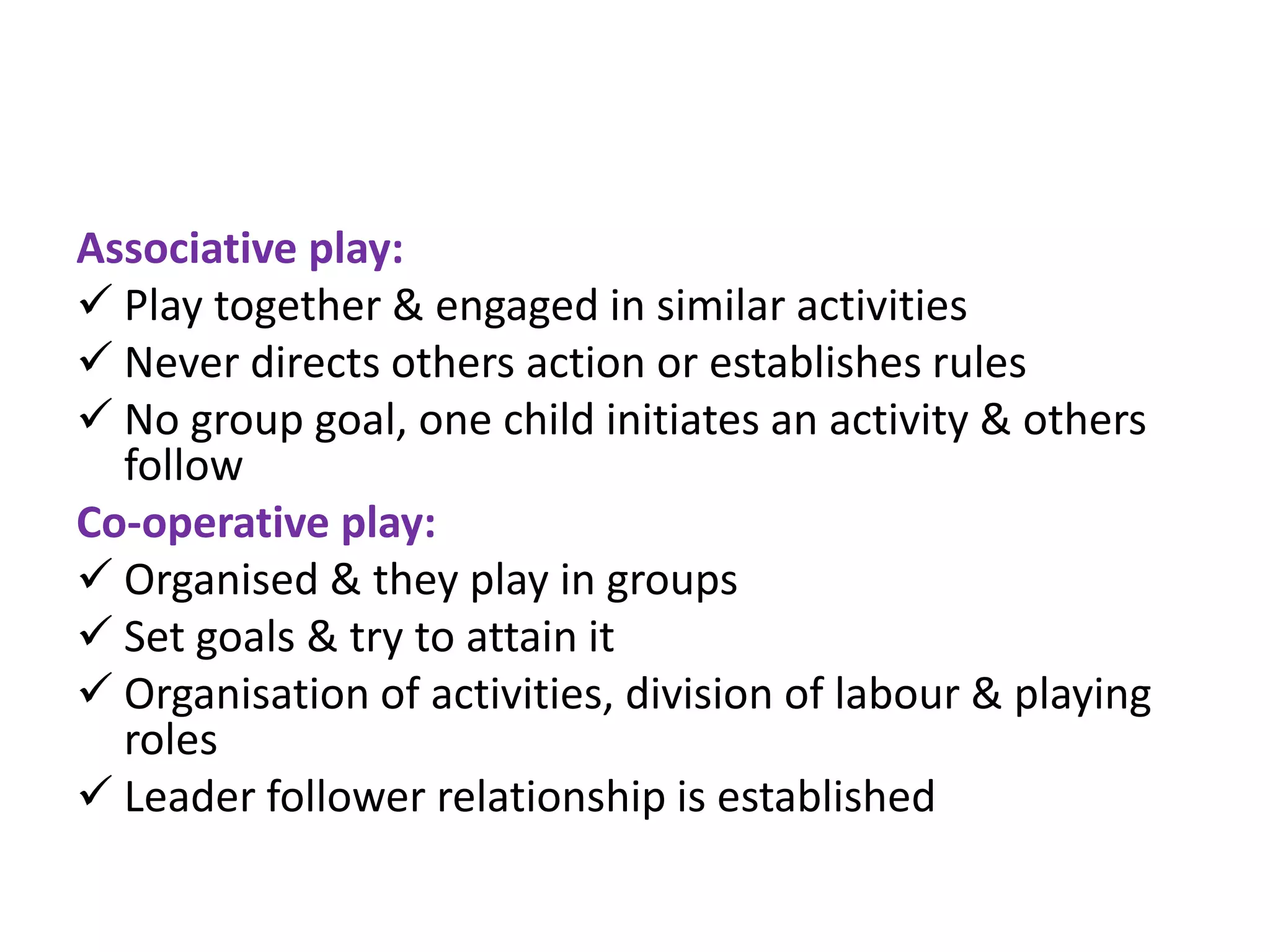 Value and selection of play PPT