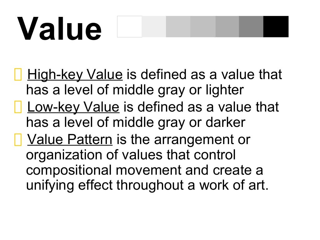 Value And Value Scales Value And Value Scales