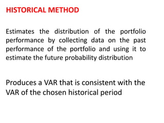 Value at risk | PPTX