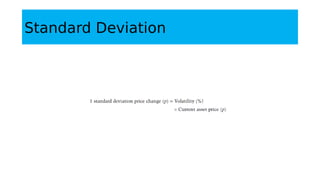 Standard Deviation
 