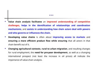 Value chain Analysis and Development.ppt