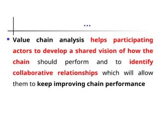 Value chain Analysis and Development.ppt