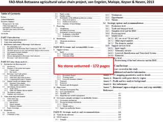 Uses of the value chain approach in livestock and beef