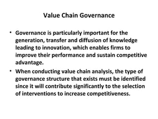 Value chain methodology: Potential use by the Ethiopian Livestock Feed (ELF) Project